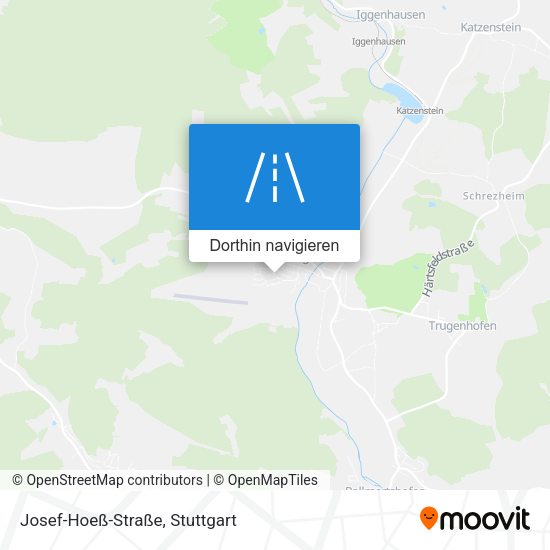 Josef-Hoeß-Straße Karte