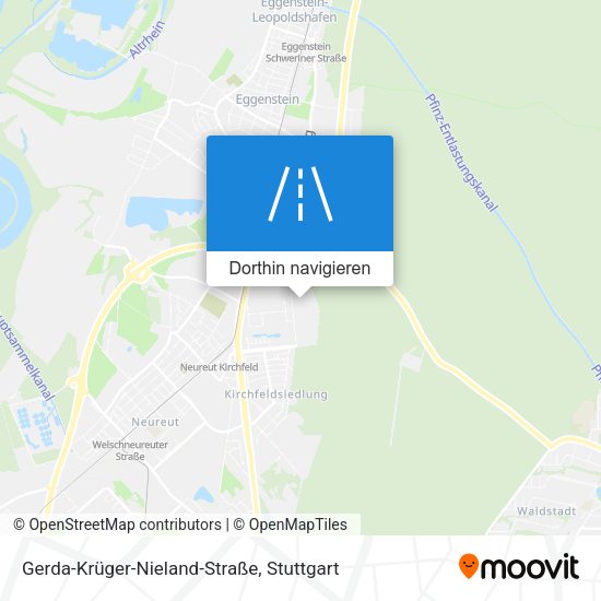 Gerda-Krüger-Nieland-Straße Karte