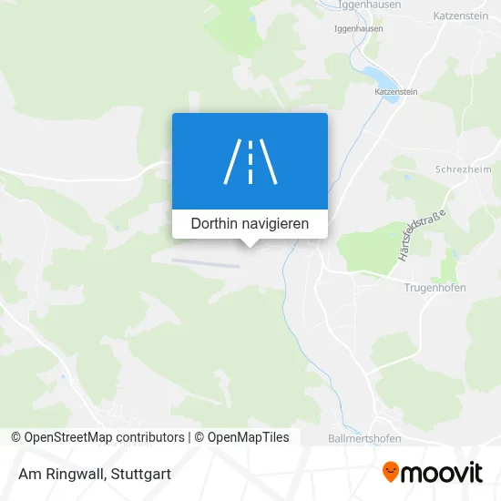 Am Ringwall Karte
