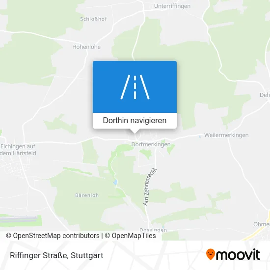 Riffinger Straße Karte