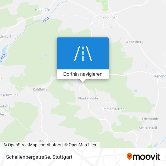 Schellenbergstraße Karte