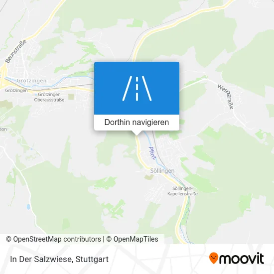 In Der Salzwiese Karte