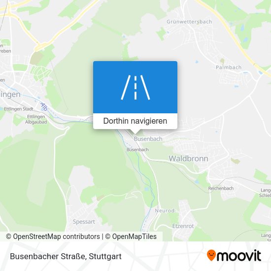 Busenbacher Straße Karte