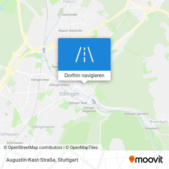 Augustin-Kast-Straße Karte