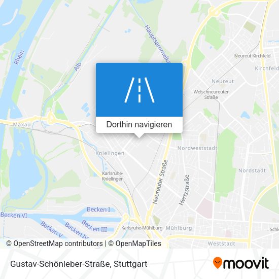 Gustav-Schönleber-Straße Karte