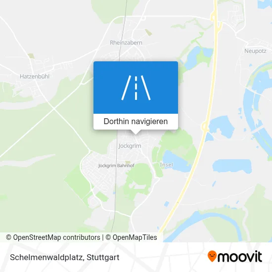 Schelmenwaldplatz Karte