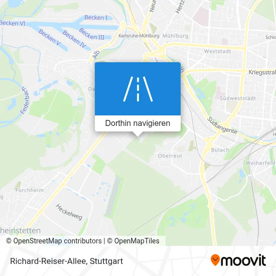 Richard-Reiser-Allee Karte