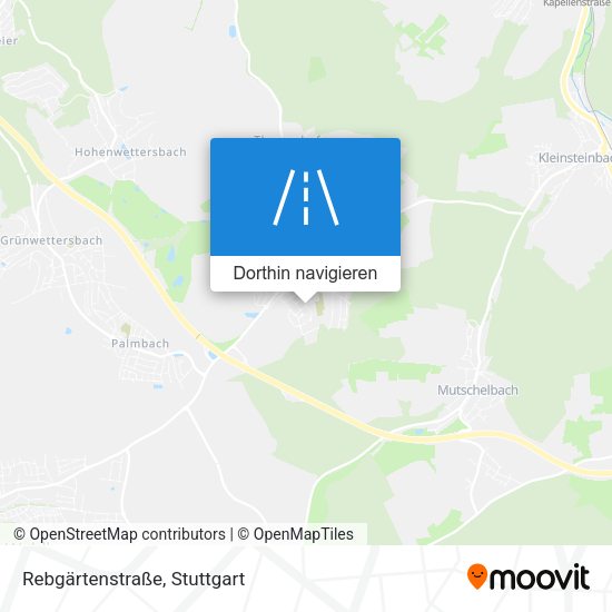 Rebgärtenstraße Karte