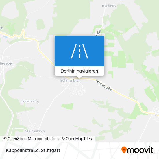 Käppelinstraße Karte