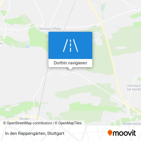 In den Rappengärten Karte