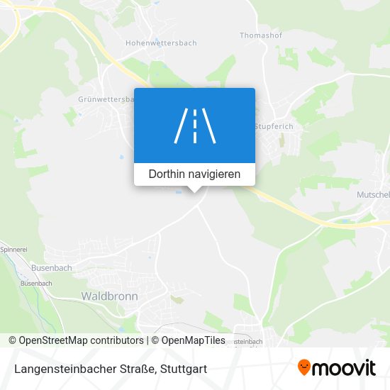 Langensteinbacher Straße Karte