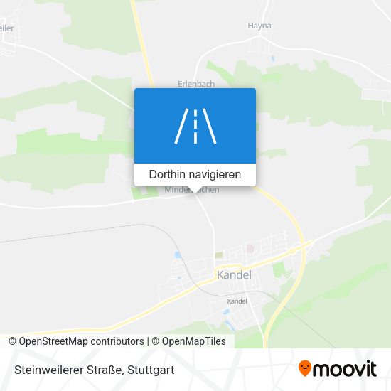 Steinweilerer Straße Karte