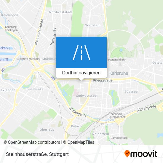 Steinhäuserstraße Karte
