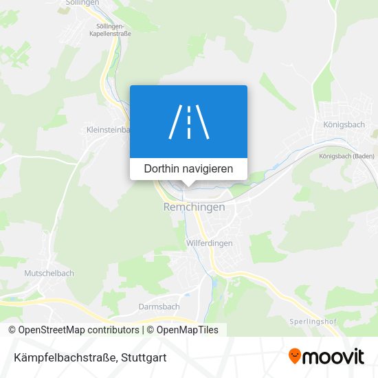 Kämpfelbachstraße Karte