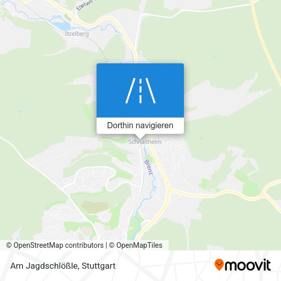 Am Jagdschlößle Karte