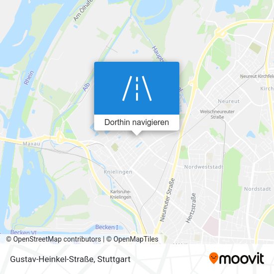Gustav-Heinkel-Straße Karte
