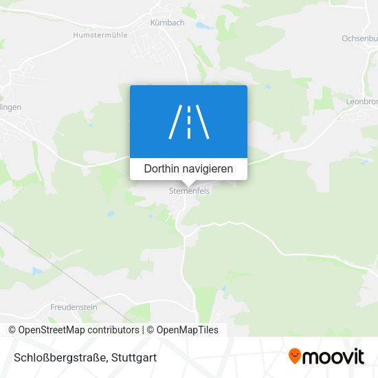 Schloßbergstraße Karte