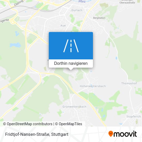 Fridtjof-Nansen-Straße Karte
