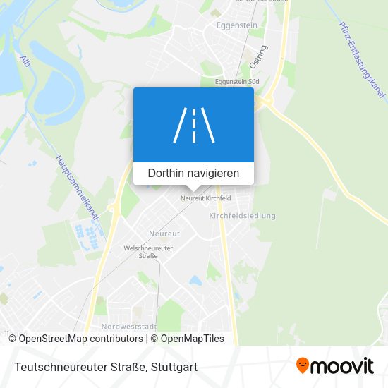 Teutschneureuter Straße Karte