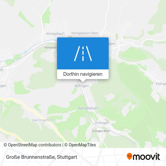Große Brunnenstraße Karte