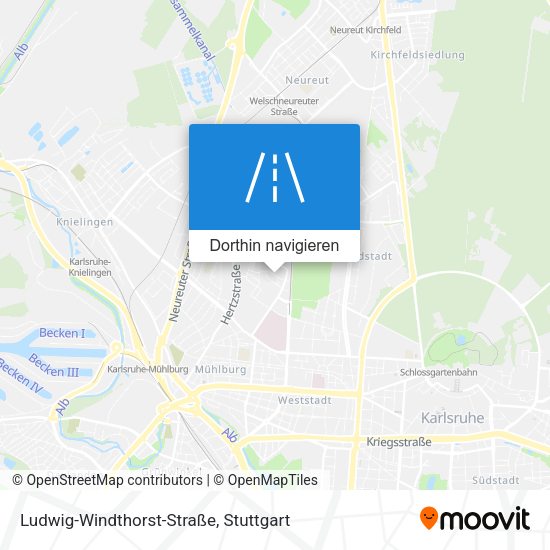 Ludwig-Windthorst-Straße Karte