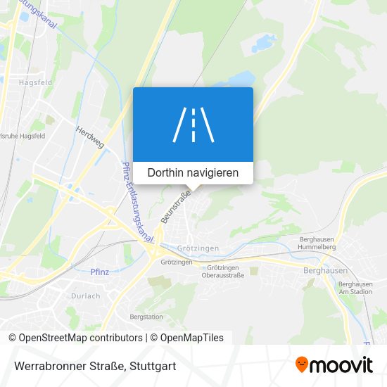 Werrabronner Straße Karte