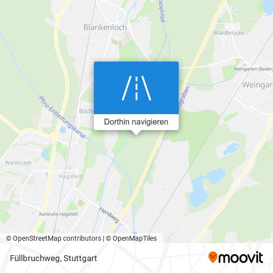 Füllbruchweg Karte