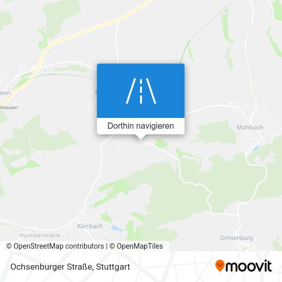 Ochsenburger Straße Karte
