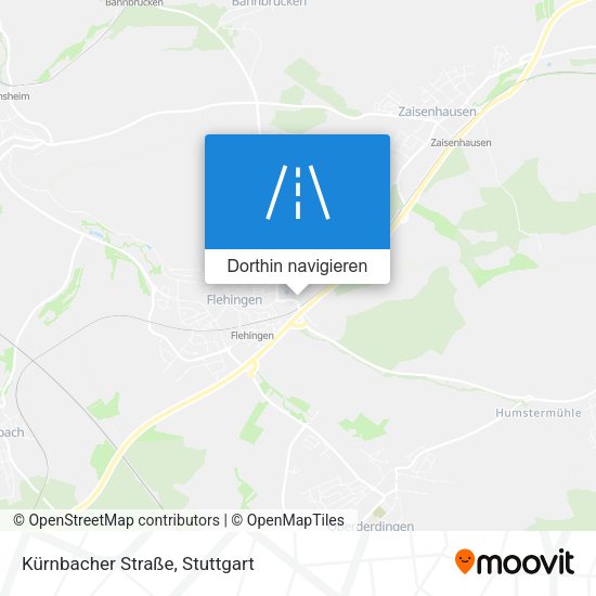 Kürnbacher Straße Karte