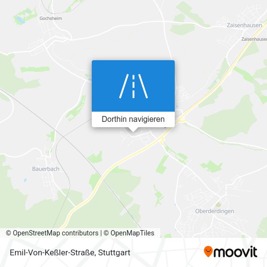 Emil-Von-Keßler-Straße Karte