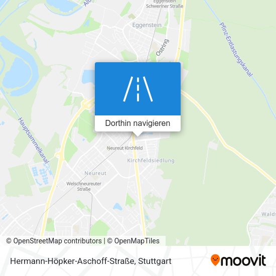 Hermann-Höpker-Aschoff-Straße Karte