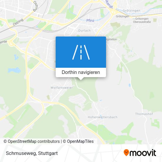 Schmuseweg Karte