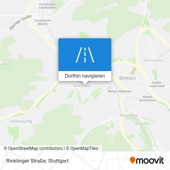 Rinklinger Straße Karte