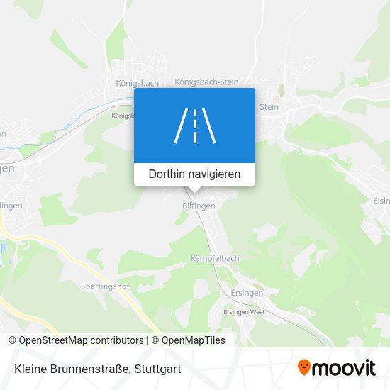 Kleine Brunnenstraße Karte