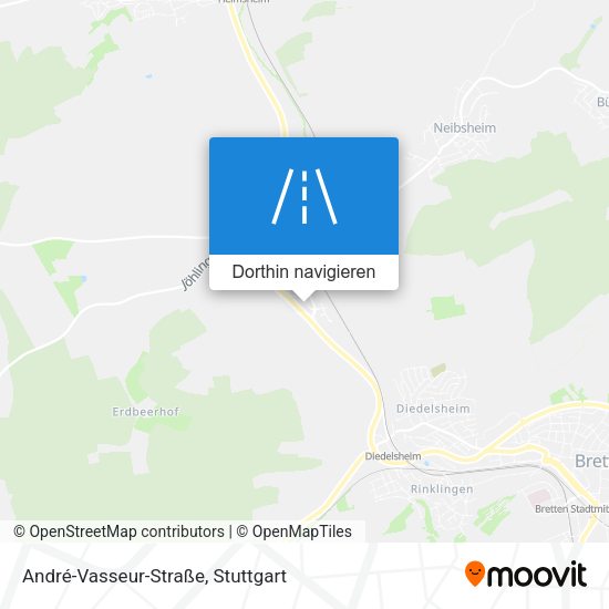 André-Vasseur-Straße Karte