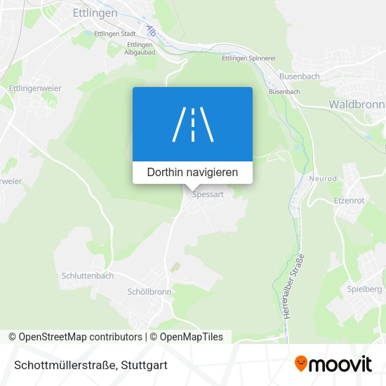 Schottmüllerstraße Karte