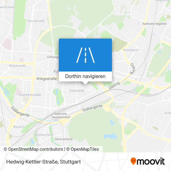 Hedwig-Kettler-Straße Karte