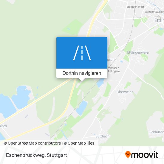 Eschenbrückweg Karte