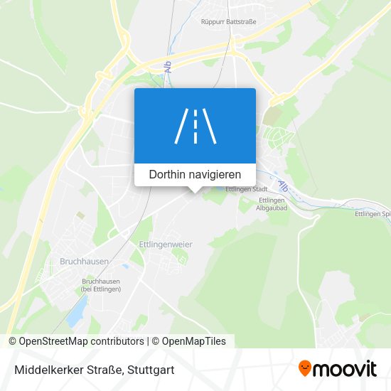 Middelkerker Straße Karte