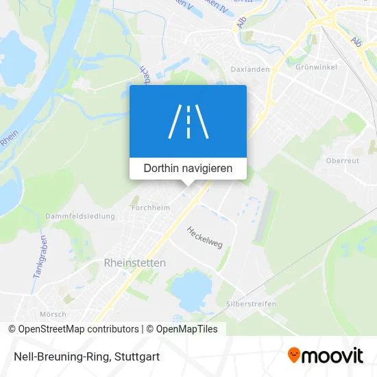 Nell-Breuning-Ring Karte