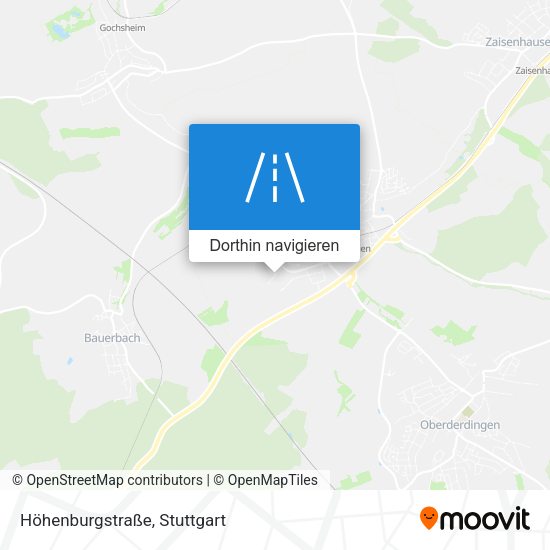Höhenburgstraße Karte