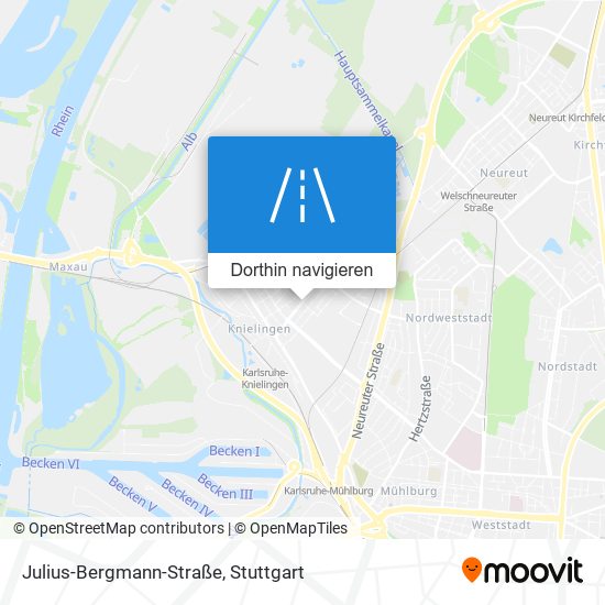 Julius-Bergmann-Straße Karte