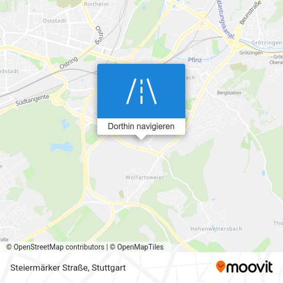 Steiermärker Straße Karte