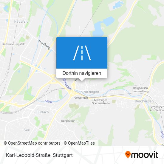 Karl-Leopold-Straße Karte
