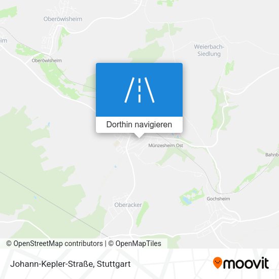 Johann-Kepler-Straße Karte