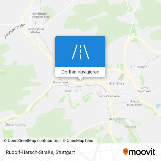 Rudolf-Harsch-Straße Karte