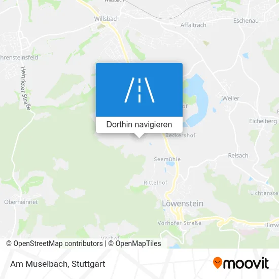 Am Muselbach Karte