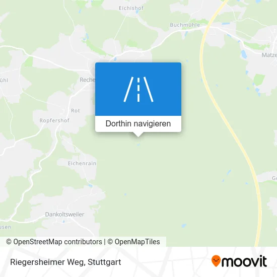 Riegersheimer Weg Karte