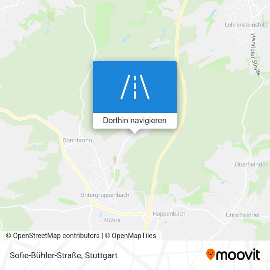 Sofie-Bühler-Straße Karte