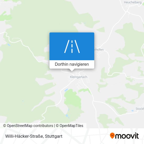 Willi-Häcker-Straße Karte